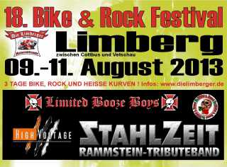 Flyer 18. Bike und Rock Festival 2013
